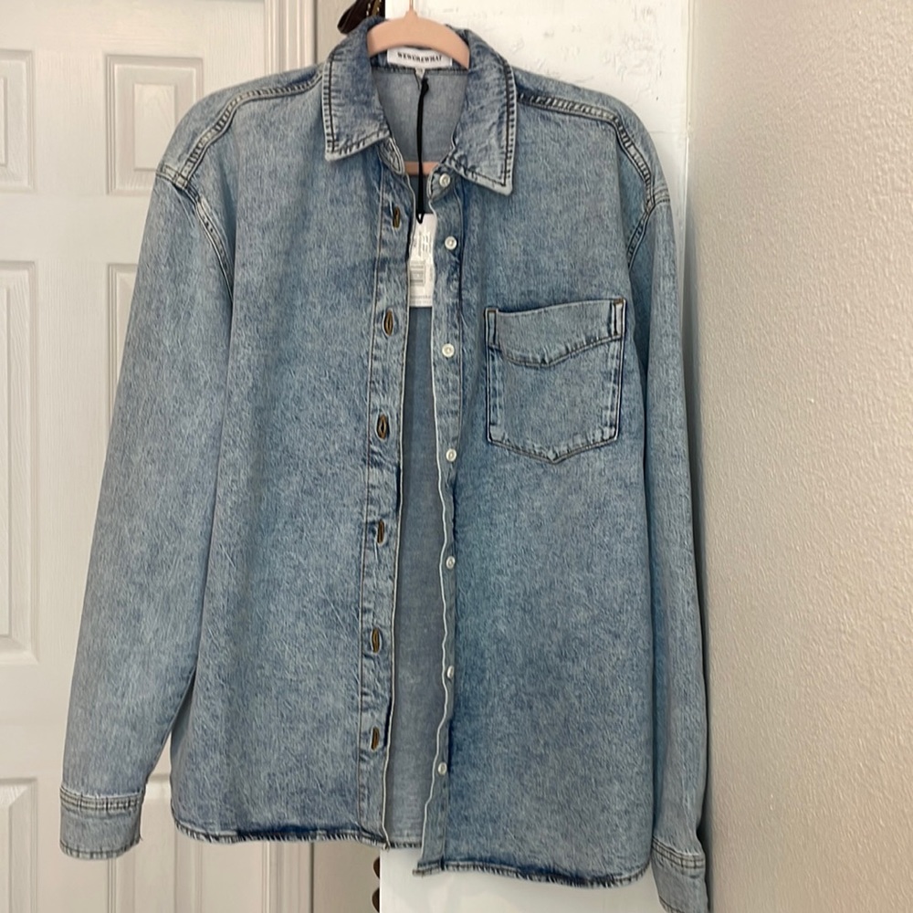 WeWoreWhat Boyfriend Shirt XS/S